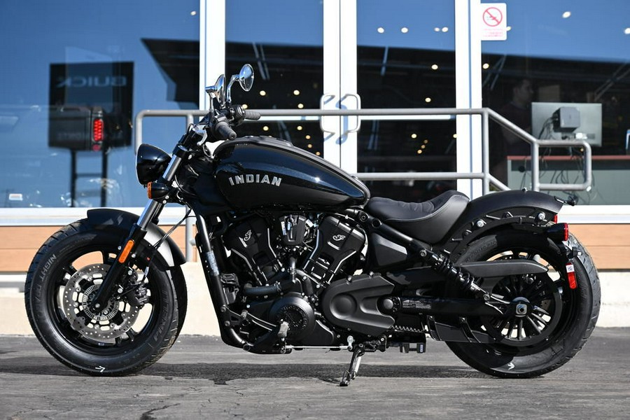 2025 Indian Motorcycle® Scout® Sixty Bobber Black Metallic