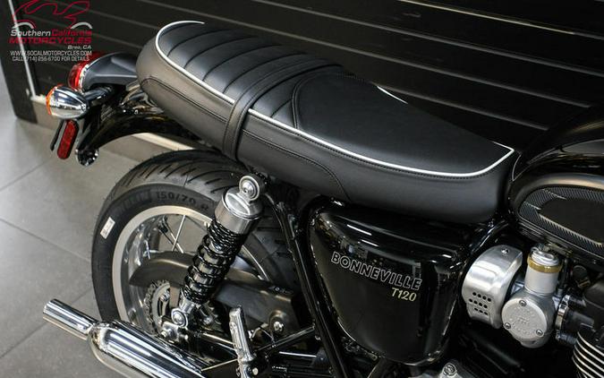 2024 Triumph Bonneville T120 Jet Black