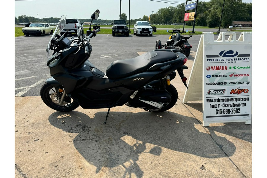 2025 Honda ADV 160 Matte Black Metallic