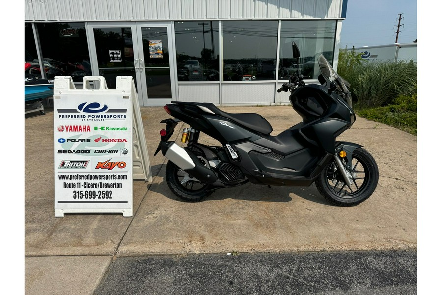 2025 Honda ADV 160 Matte Black Metallic