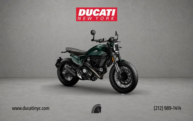 2026 Ducati Scrambler Nightshift Emerald Green