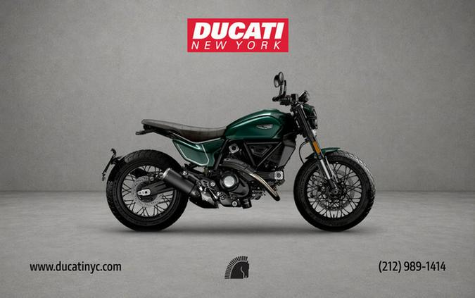 2026 Ducati Scrambler Nightshift Emerald Green