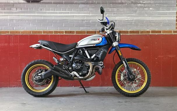 2021 Ducati Scrambler Desert Sled Sparking Blue