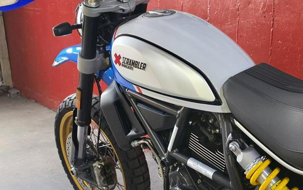 2021 Ducati Scrambler Desert Sled Sparking Blue