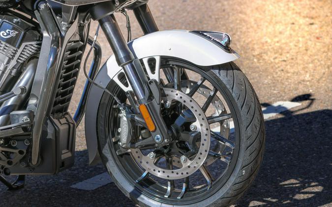 2026 Indian Motorcycle® Challenger® Dark Horse® 112 w/PowerBand Audio Chalk with Black Metallic