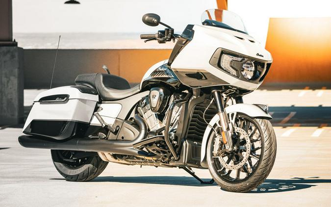 2026 Indian Motorcycle® Challenger® Dark Horse® 112 w/PowerBand Audio Chalk with Black Metallic