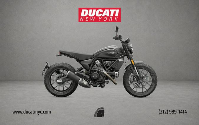 2026 Ducati Scrambler Icon Dark Matte Black