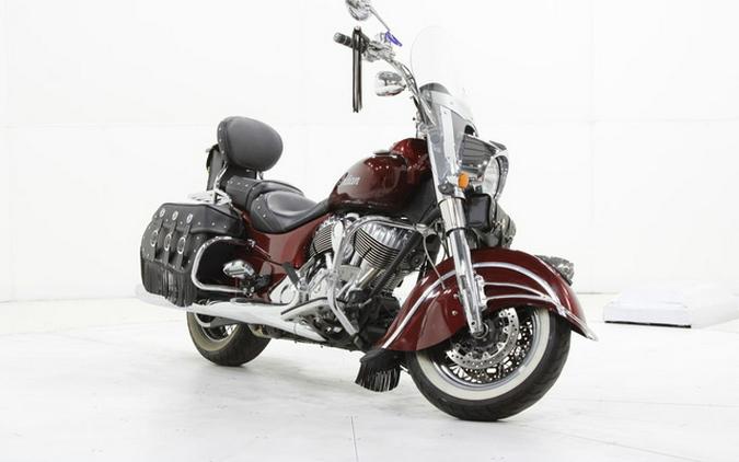 2018 Indian Chief Classic ABS Burgundy Metallic