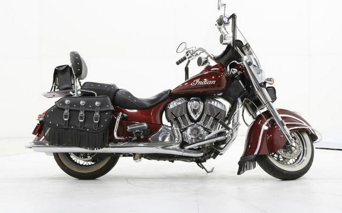 2018 Indian Chief Classic ABS Burgundy Metallic