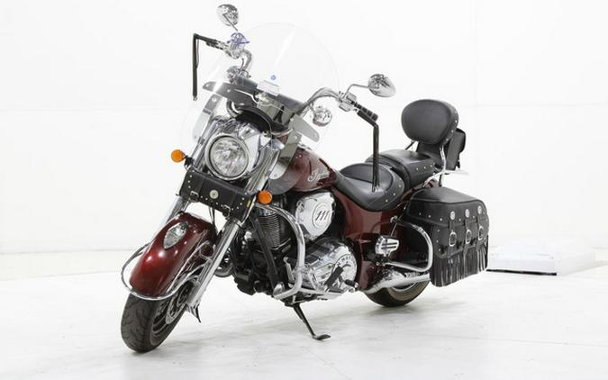 2018 Indian Chief Classic ABS Burgundy Metallic