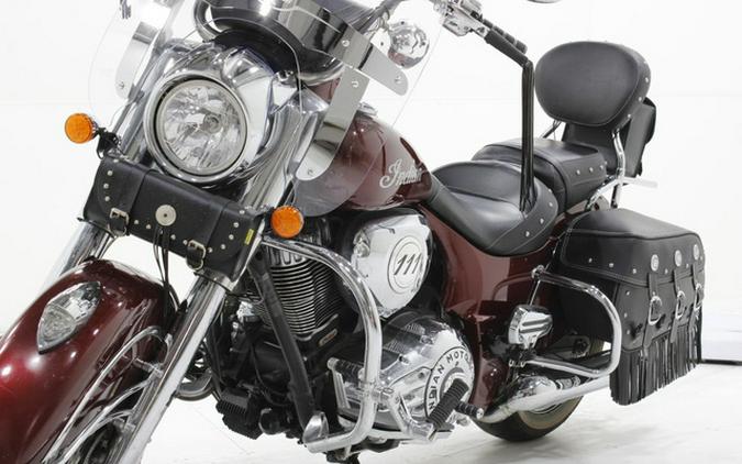 2018 Indian Chief Classic ABS Burgundy Metallic