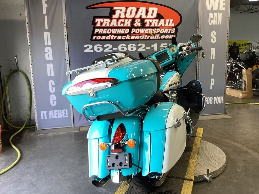 2021 Indian Motorcycle® Roadmaster® Icon Arizona Turquoise/Pearl White