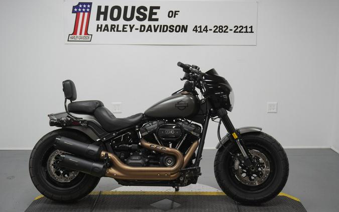 2018 Harley-Davidson® Fat Bob® 114 Industrial Gray Denim