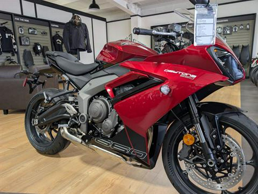 2025 Triumph Daytona 660