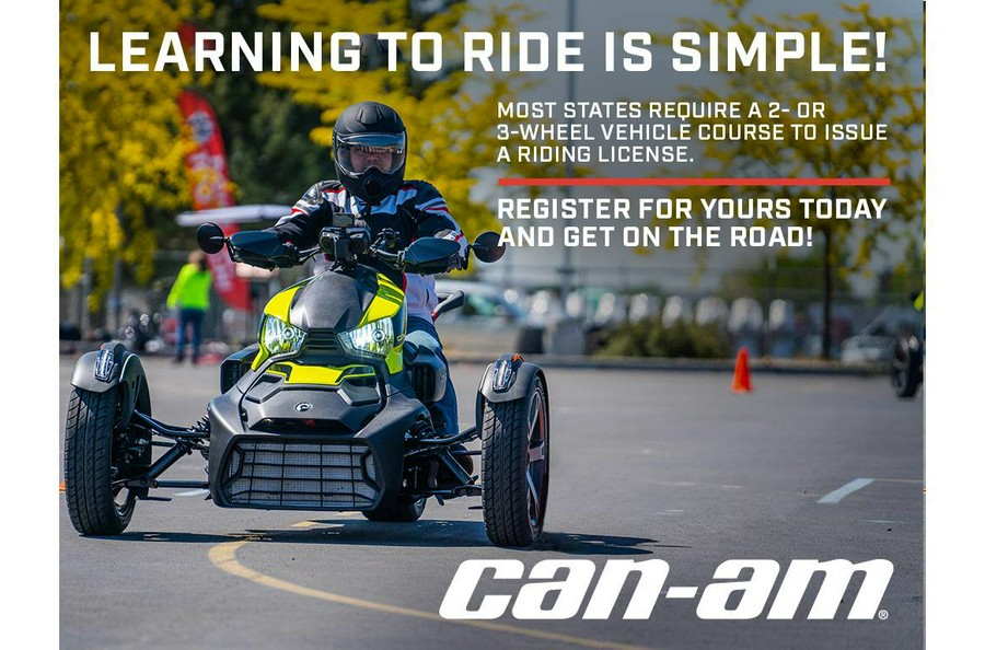 2023 Can-Am Ryker Rally (900 ACE) Rider Training Unit