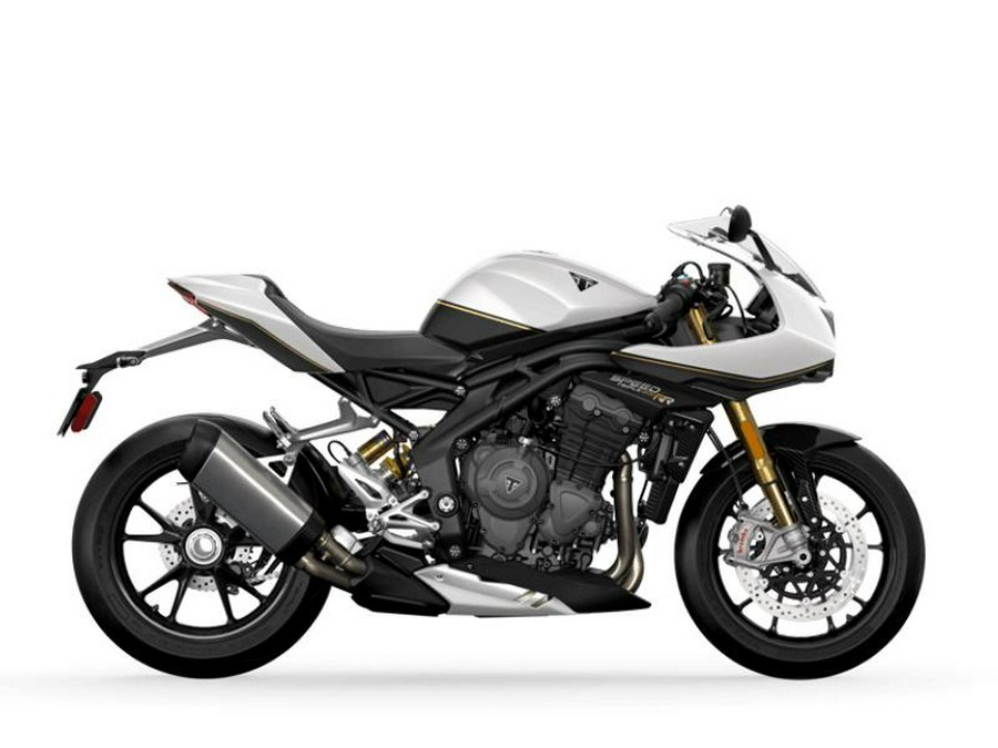 2022 Triumph Speed Triple 1200 RR Crystal White Storm Grey