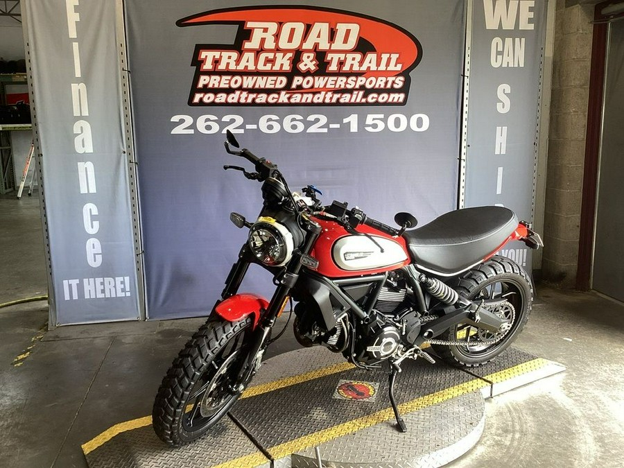 2022 Ducati Scrambler Icon Rosso Ducati