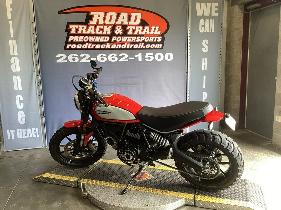 2022 Ducati Scrambler Icon Rosso Ducati