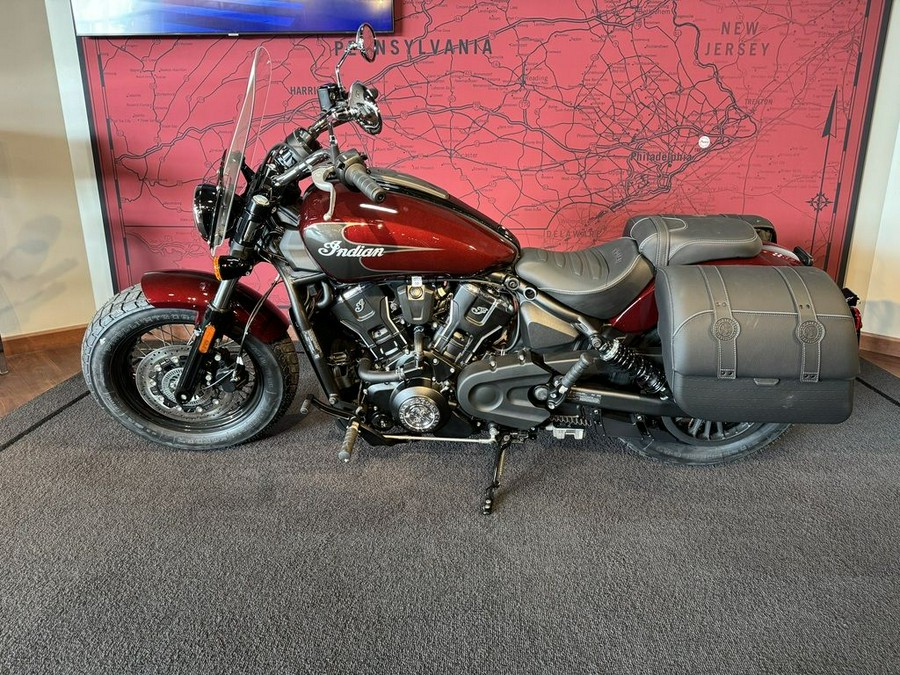 2025 Indian Motorcycle® Super Scout® Maroon Metallic with Graphics