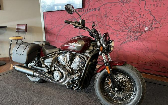 2025 Indian Motorcycle® Super Scout® Maroon Metallic with Graphics