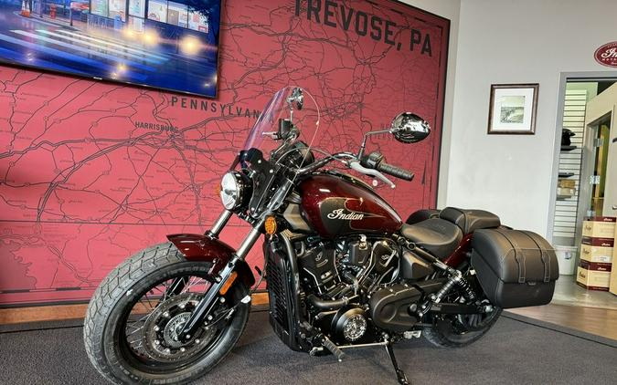 2025 Indian Motorcycle® Super Scout® Maroon Metallic with Graphics