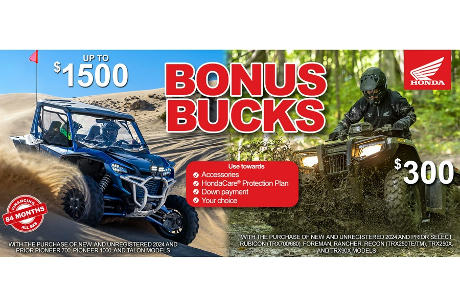 2023 Honda PIONEER 1000-6 DLX CREW