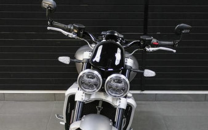 2024 Triumph Rocket 3 R Matte Silver Ice