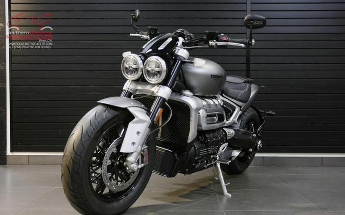 2024 Triumph Rocket 3 R Matte Silver Ice