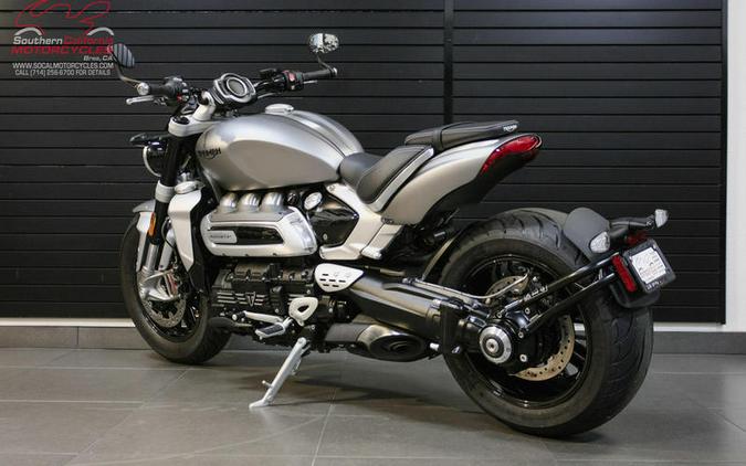 2024 Triumph Rocket 3 R Matte Silver Ice