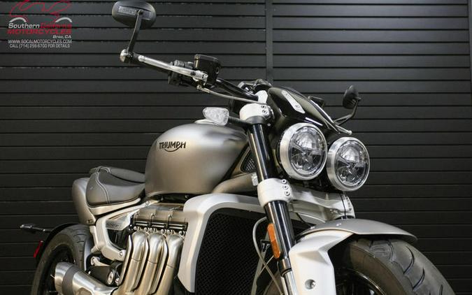 2024 Triumph Rocket 3 R Matte Silver Ice