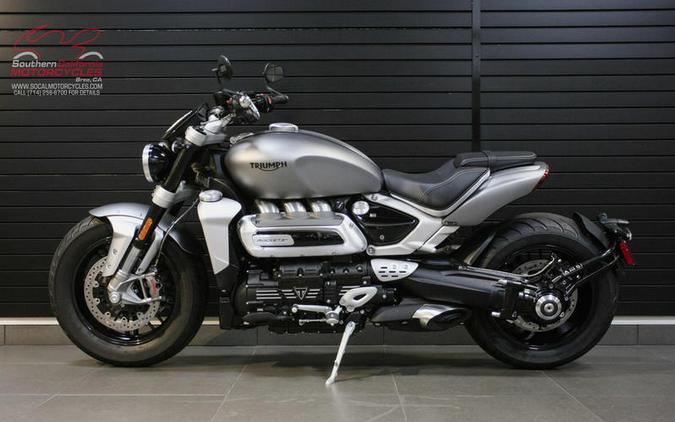 2024 Triumph Rocket 3 R Matte Silver Ice