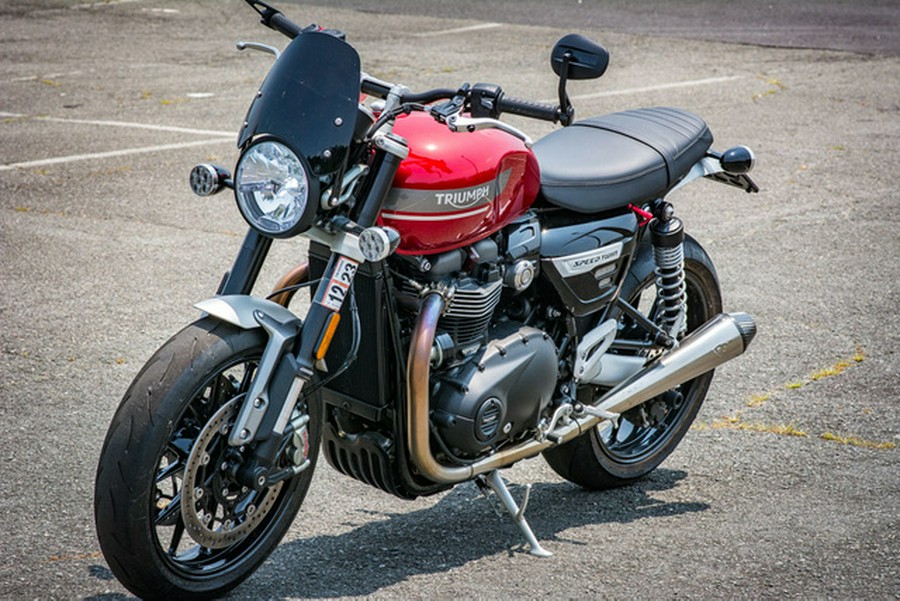 2022 Triumph Speed Twin Red Hopper