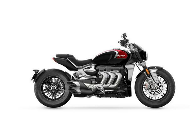 2024 Triumph Rocket 3 R Sapphire Black/Carnival Red/Silver Ice