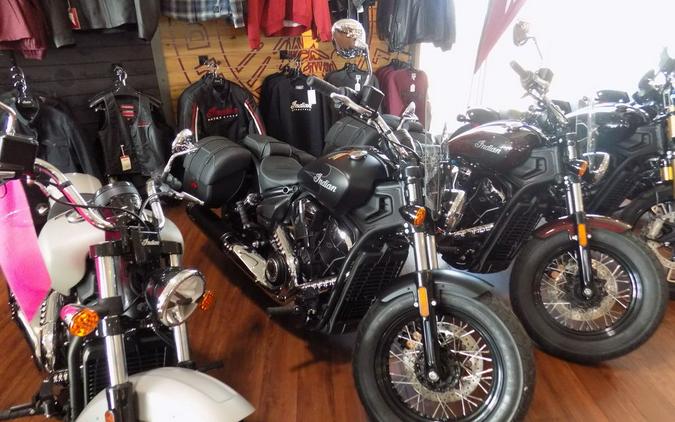 2025 Indian Motorcycle® Super Scout® Black Smoke with Graphics