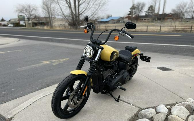 2023 Harley-Davidson Street Bob 114 Industrial Yellow