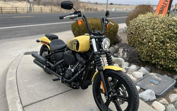 2023 Harley-Davidson Street Bob 114 Industrial Yellow