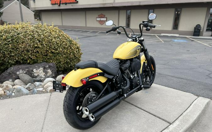 2023 Harley-Davidson Street Bob 114 Industrial Yellow