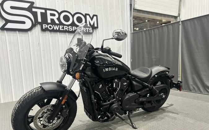 2025 Indian Scout Sixty Bobber Black Metallic