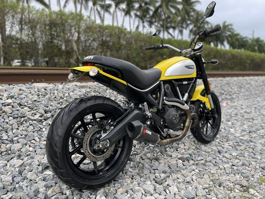 2015 Ducati Scrambler Icon '62 Yellow