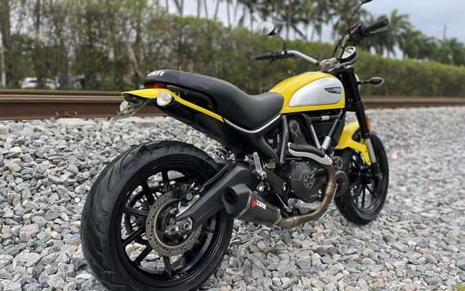 2015 Ducati Scrambler Icon '62 Yellow