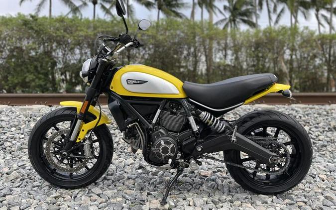 2015 Ducati Scrambler Icon '62 Yellow