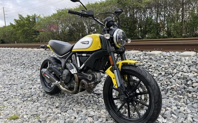 2015 Ducati Scrambler Icon '62 Yellow