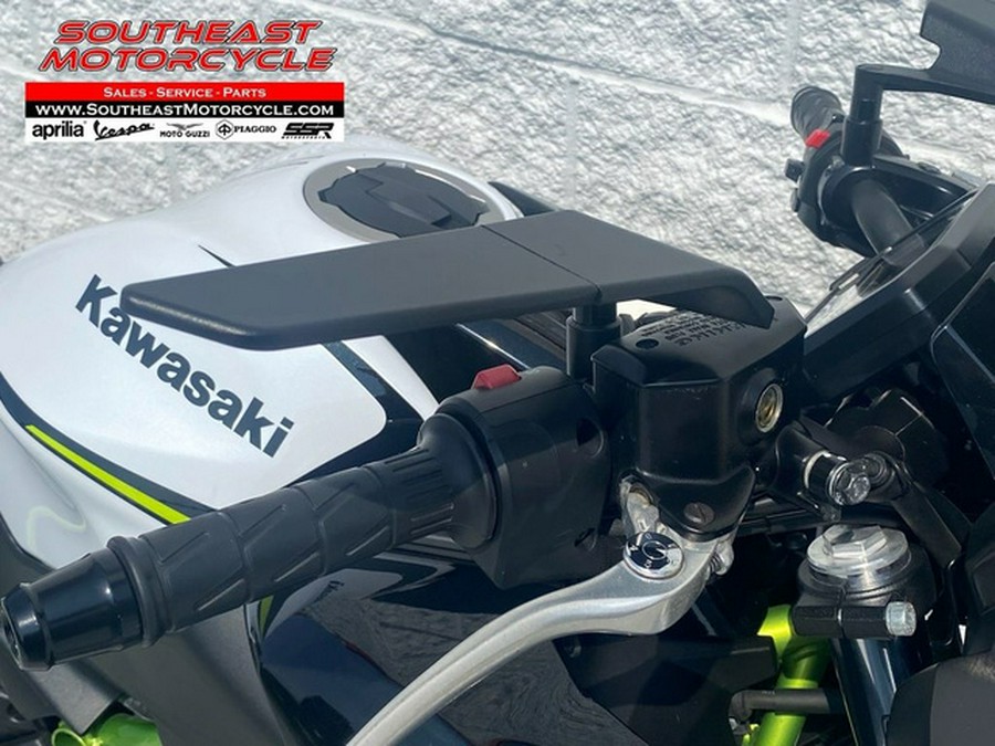 2021 Kawasaki Z650 ABS Pearl Blizzard White/Metallic Spark Black