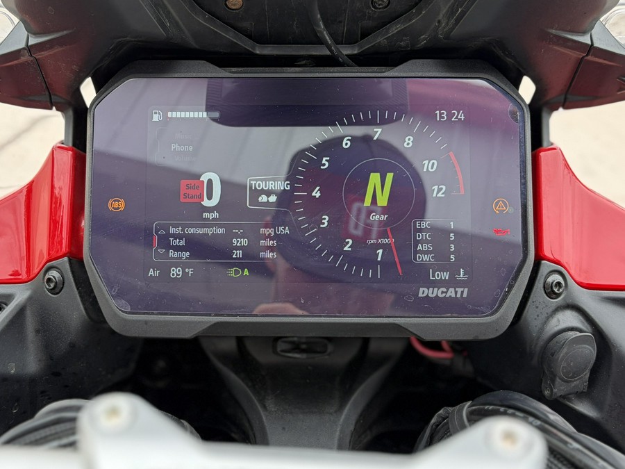 2024 Ducati MULTISTRADA V4 RALLY TRAVELRADAR SW