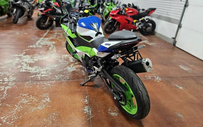 2024 Kawasaki Ninja® 500 SE 40th Anniversary Edition ABS