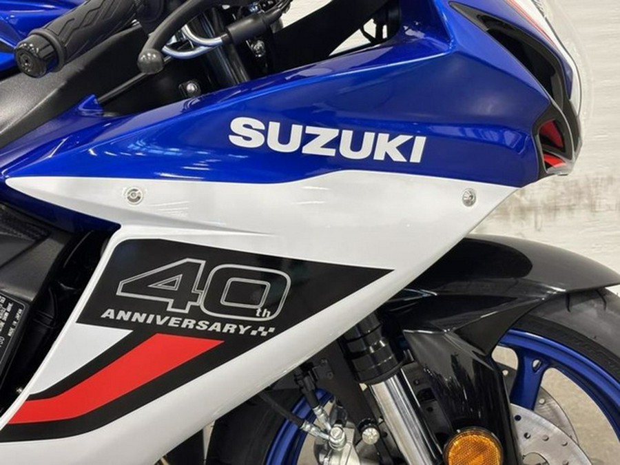 2027 Suzuki GSX-R 600Z 40th Anniversary Edition