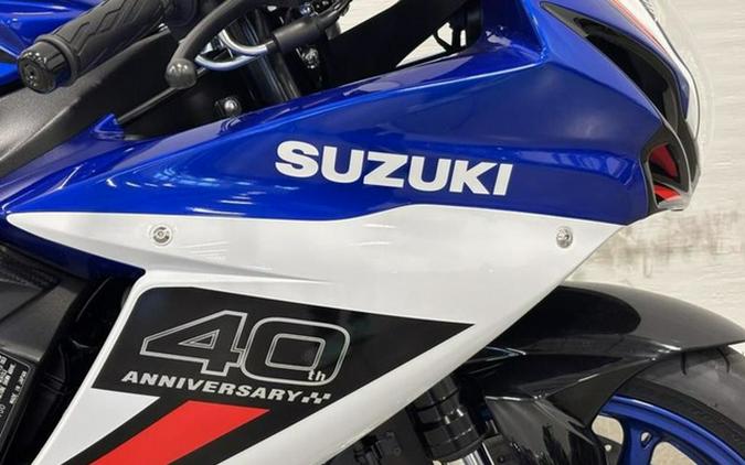 2027 Suzuki GSX-R 600Z 40th Anniversary Edition