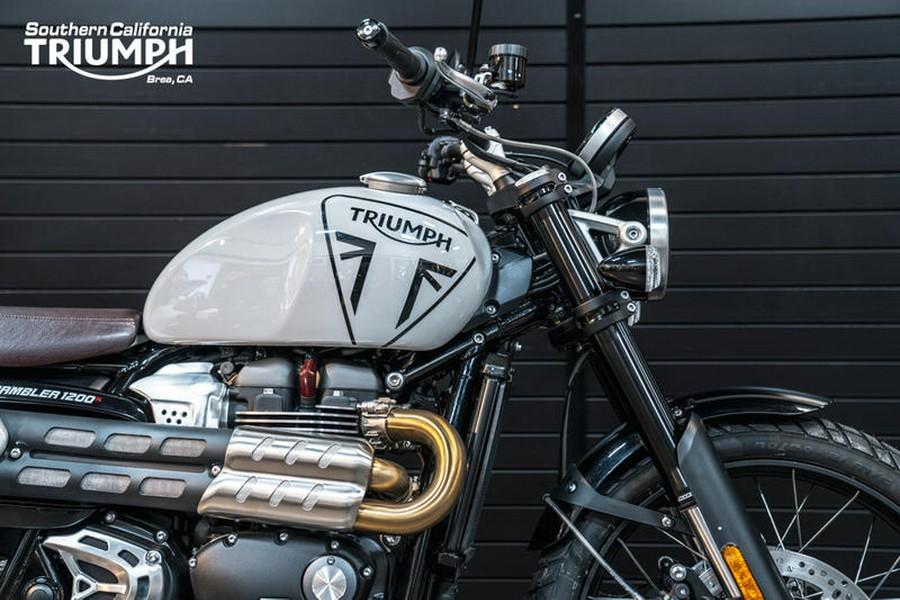 2024 Triumph Scrambler 1200 X Ash Grey