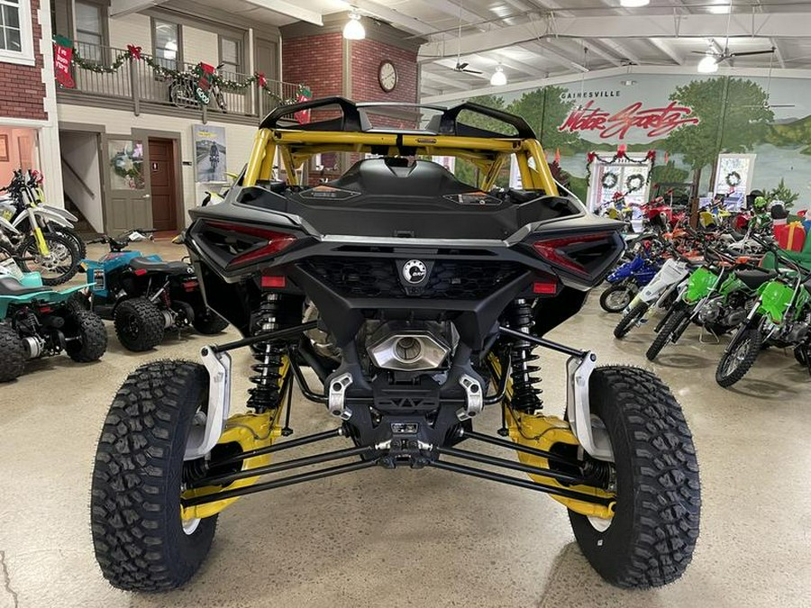 2024 Can-Am® Maverick R X RS with Smart-Shox Carbon Black & Neo Yellow