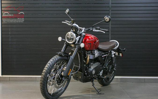 2024 Triumph Scrambler 1200 X Carnival Red